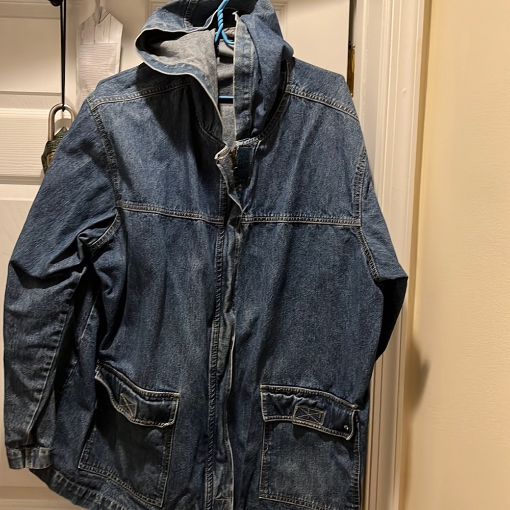 Vintage jean jacket original stone wash great condition for on the go